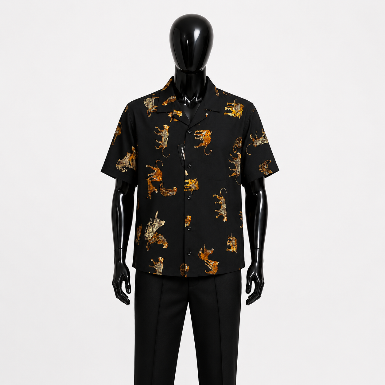 Leopard Print Vintage Shirt