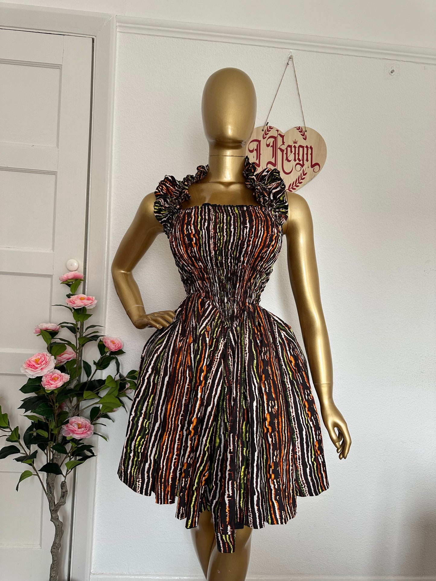 Adamma Smocked Dress