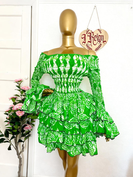 Adamma Ruffle two-piece set
