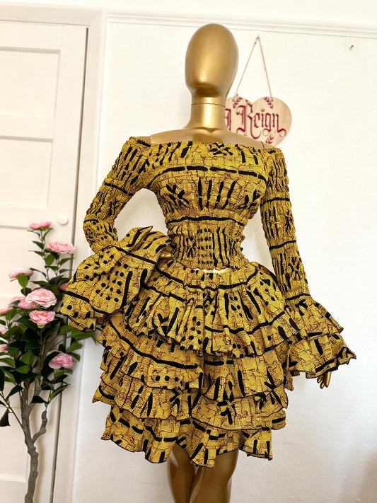 Adamma Ruffle two-piece set