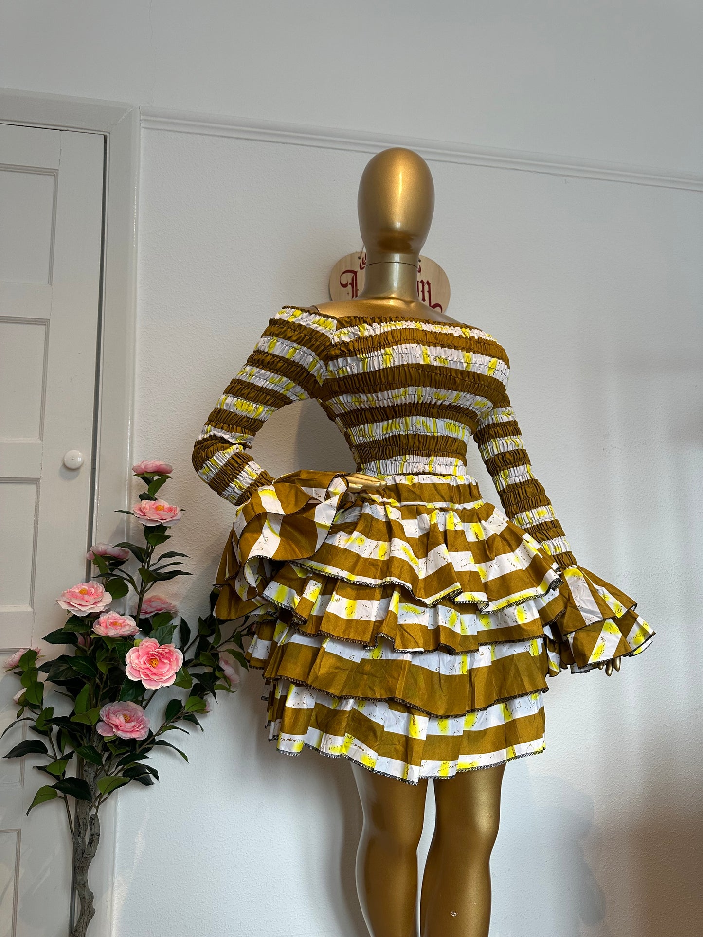 Adamma Ruffle two-piece set