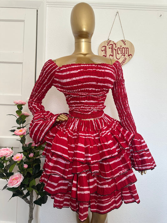 Adamma Ruffle two-piece set